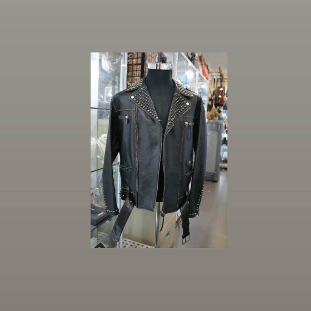 GUCCI LEATHER JACKET - Picture 10 of 12